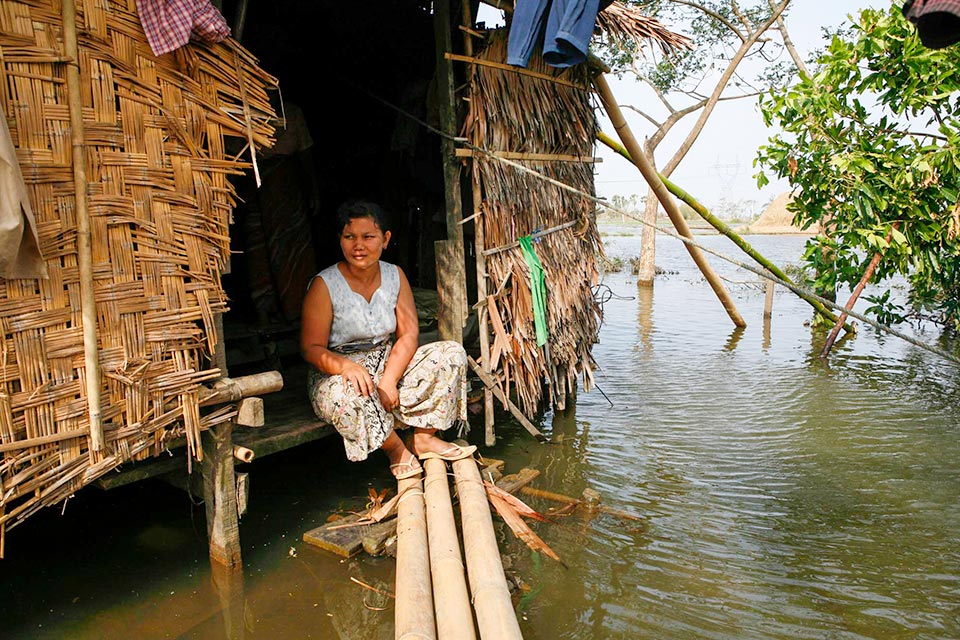 The Humanitarian Coalition launched a campaign for Cyclone Nargis in 2008
