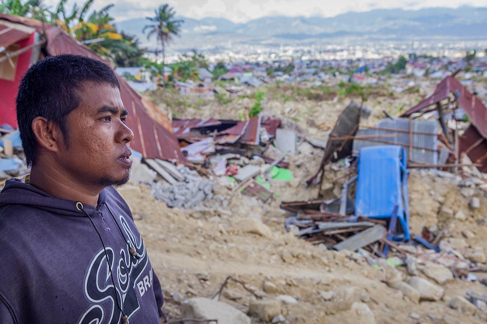 Destruction in Palu, after Indonesia quake and tsunami