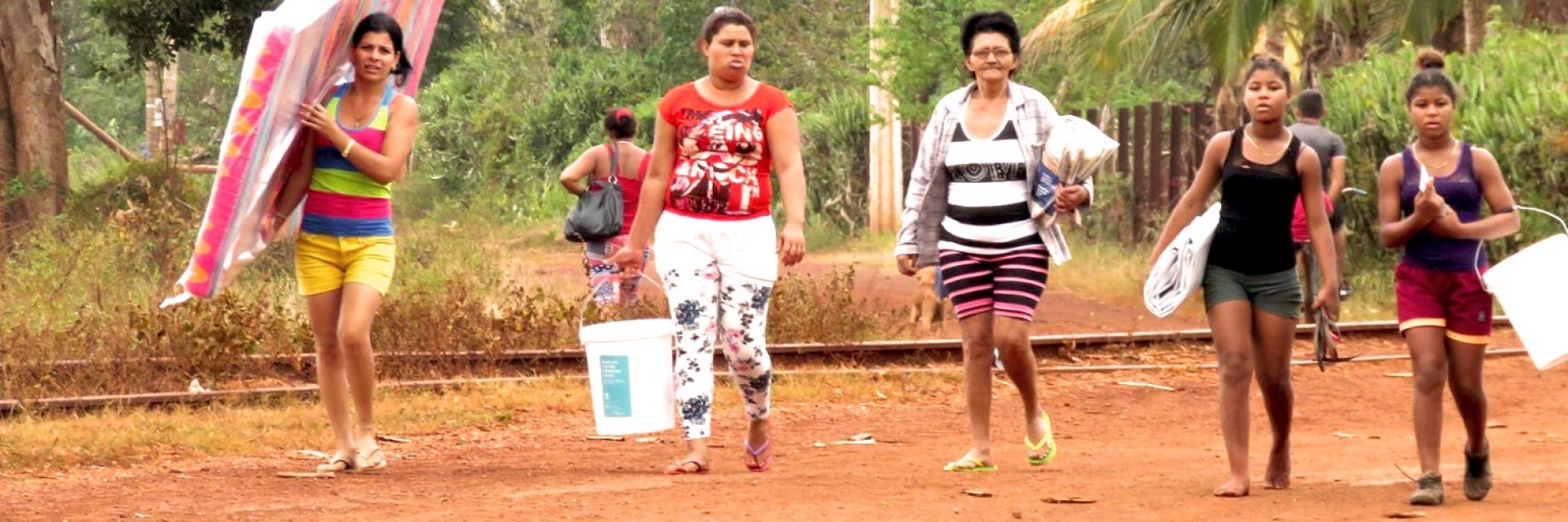 Survivors of hurricane Irma in Cuba