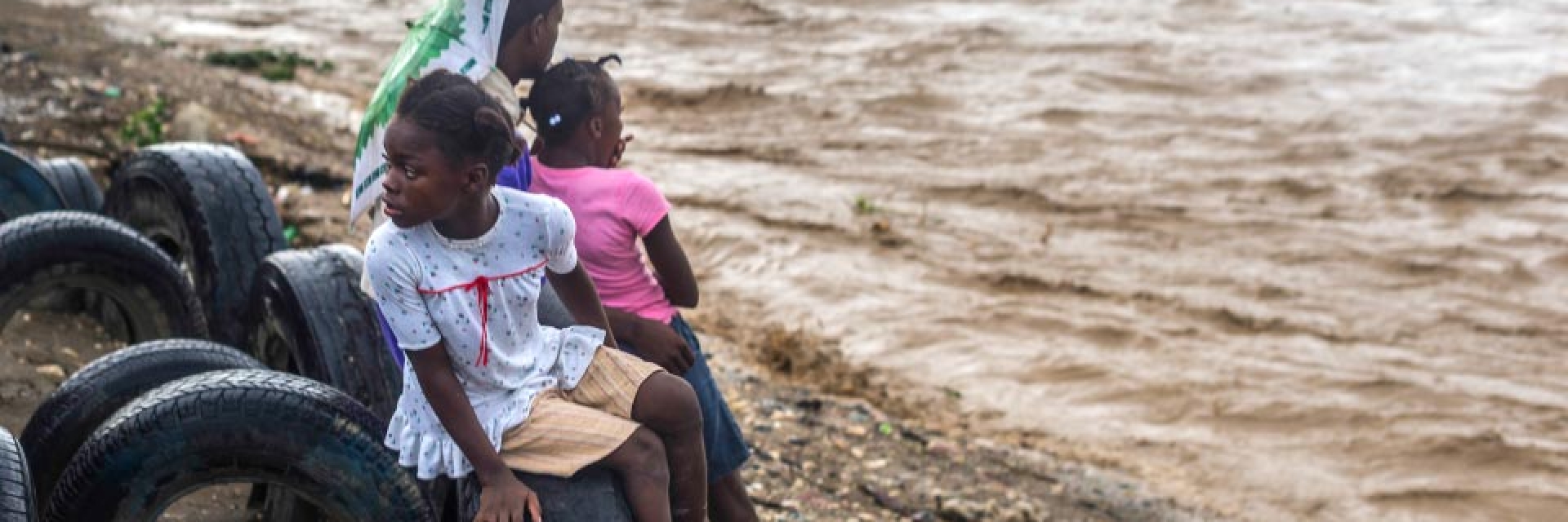 Hurricane Matthew caused massive floods in Haiti