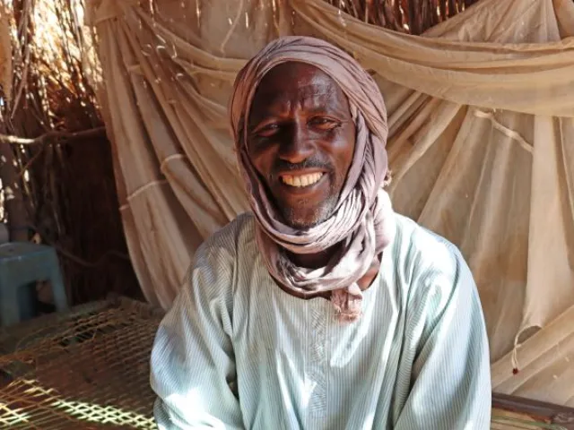 Abdulrahman received help to rebuild his house after flooding