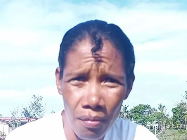 Yodelsi Alfonso Lagos lost her home in the hurricane