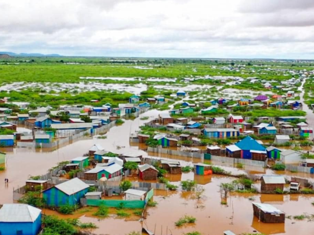 Floods in Dollo Ado Town in Ethiopia