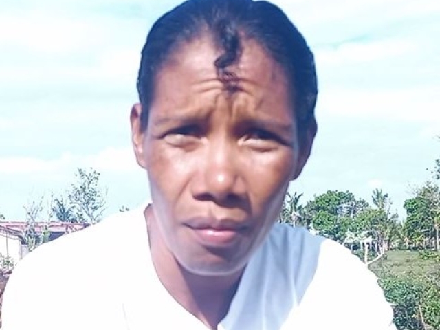 Yodelsi Alfonso Lagos lost her home in the hurricane