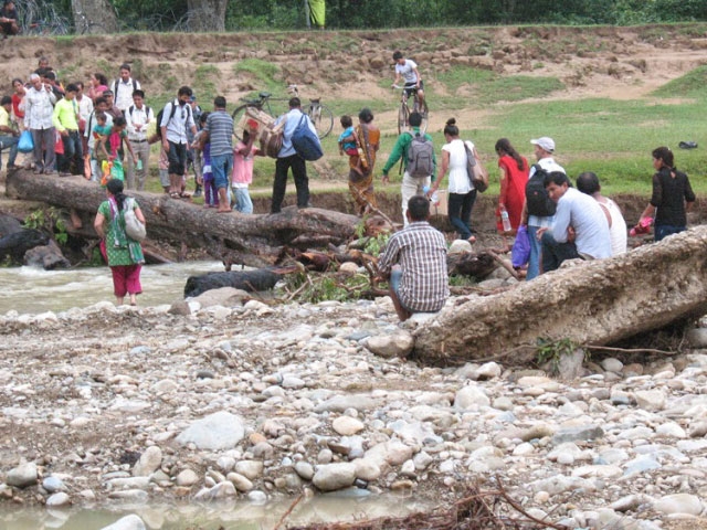 Floods in Nepal 2014