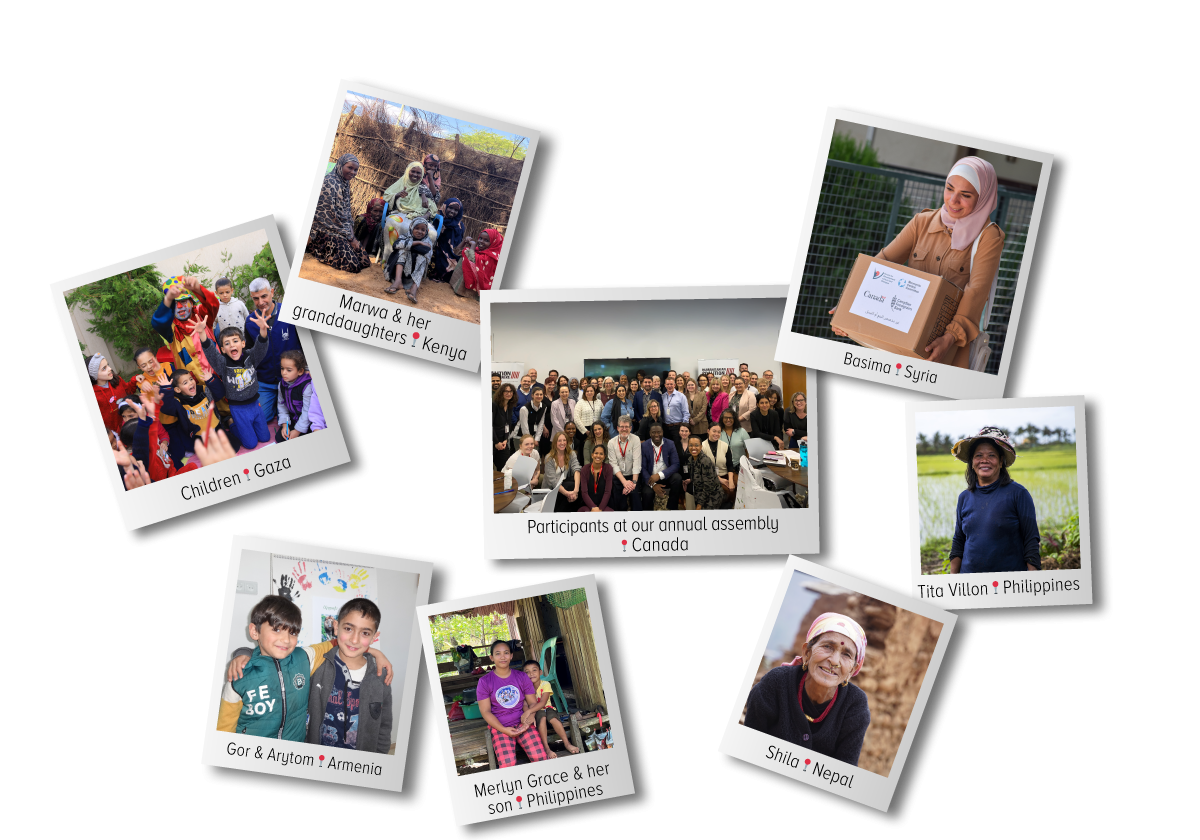 Collage of pictures from 2024